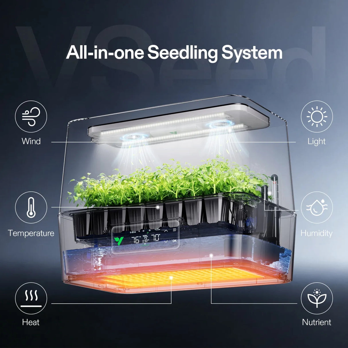 Vivosun VSeed Smart Seedling Box