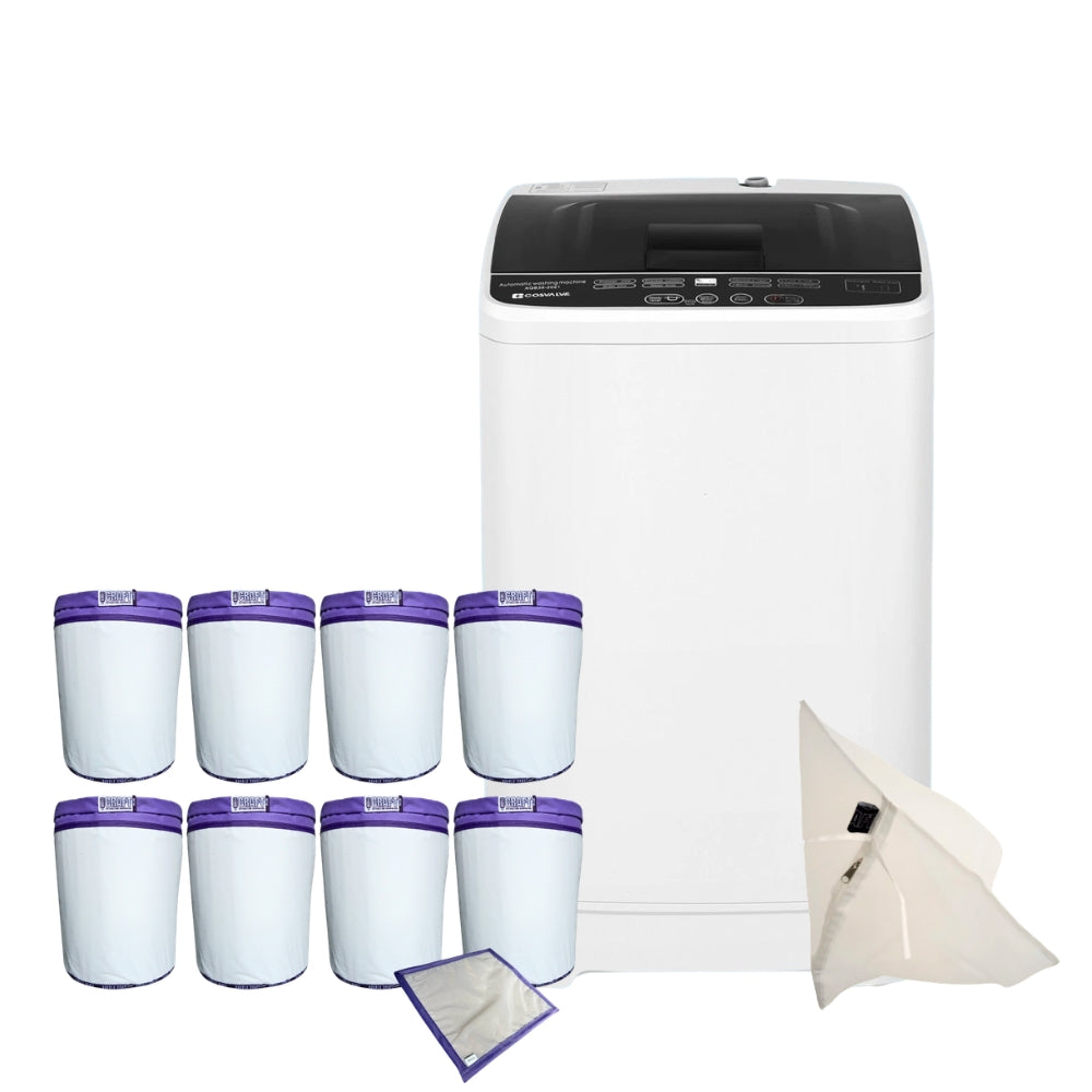 Bubble Craft PRO Heavy Duty AUTO Full Mesh Bubble Bag Washing Machine Kit