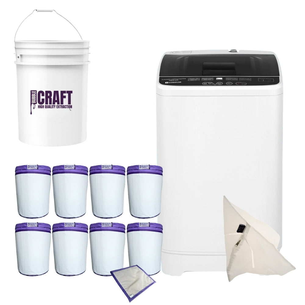 Bubble Craft PRO Heavy Duty AUTO Full Mesh Bubble Bag Washing Machine Kit