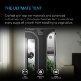 AC Infinity Cloudlab 632D Grow Tent 90 x 60 x 180 cm
