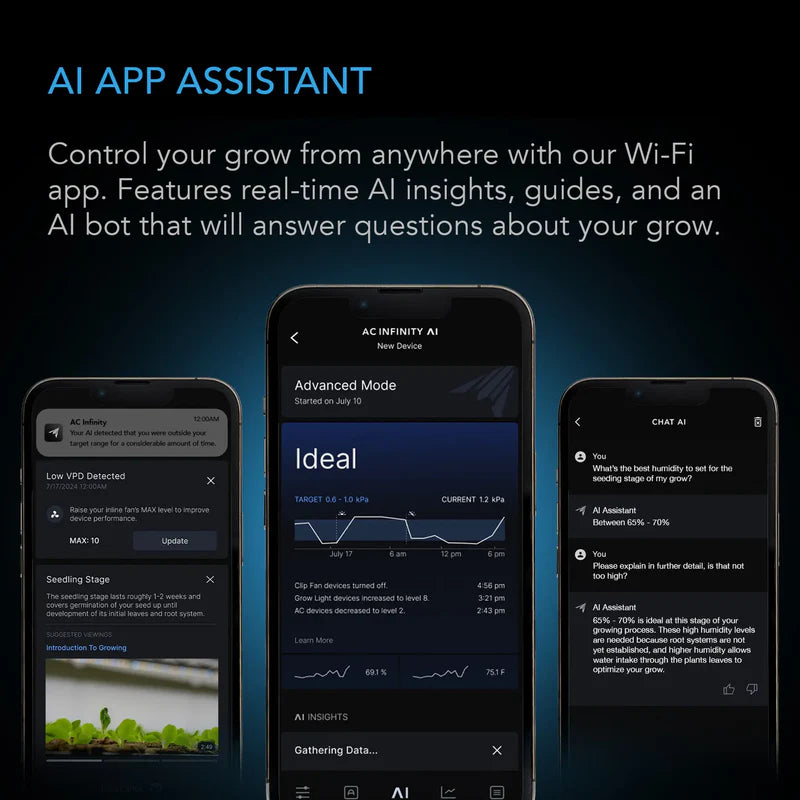 AC Infinity AI+ Powered Grow Room Controller