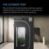 AC Infinity Cloudlab 844 Grow Tent 120 x 120 x 200 cm