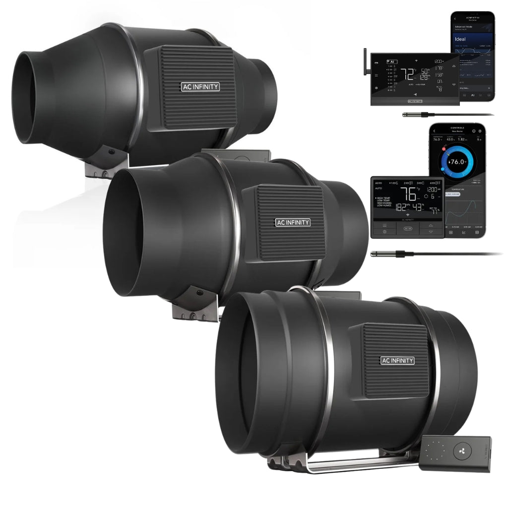 AC Infinity Cloudline Inline EC Extraction Fan