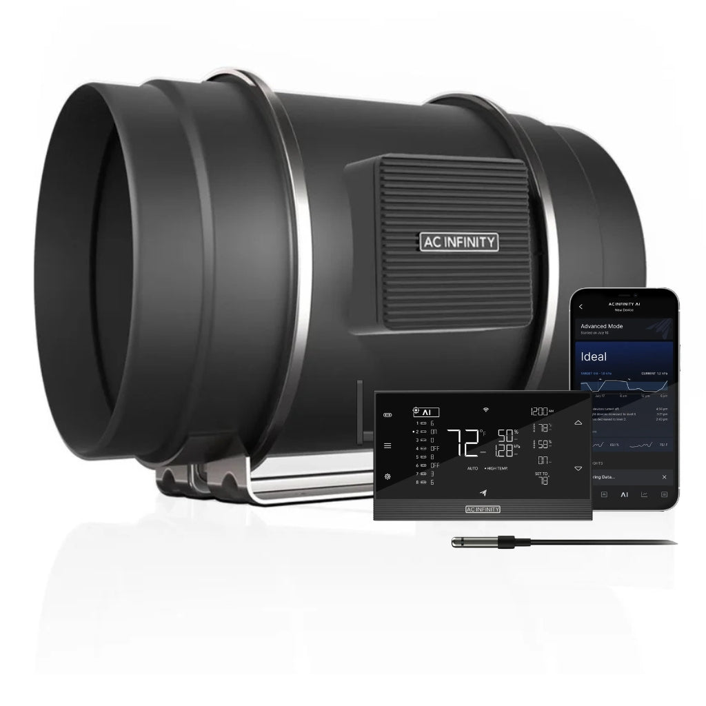 AC Infinity Cloudline Inline EC Extraction Fan