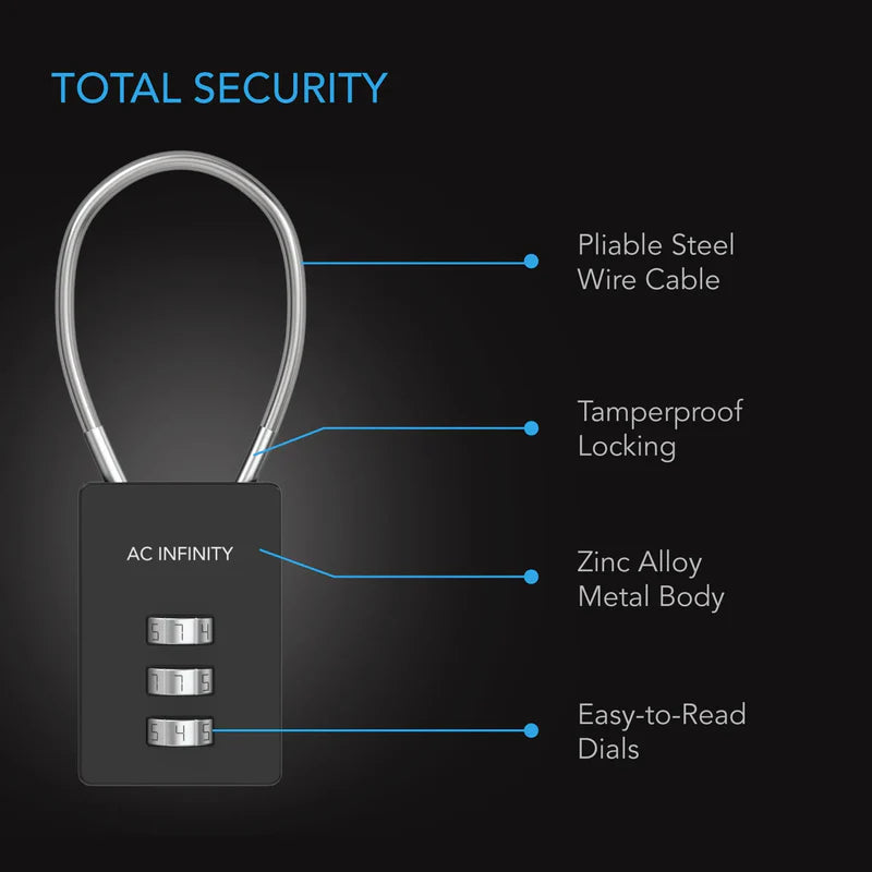 AC Infinity Combination Lock - 2 Pack