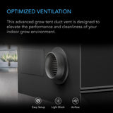 AC Infinity Grow Tent Duct Vent Attachment, 6-Inch 2 Pack