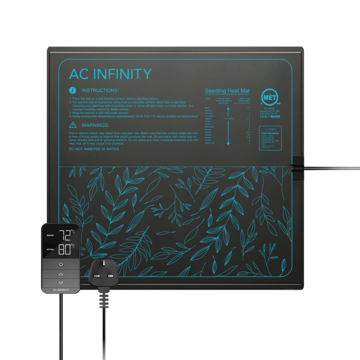 AC Infinity Suncore H5 Heat Mat