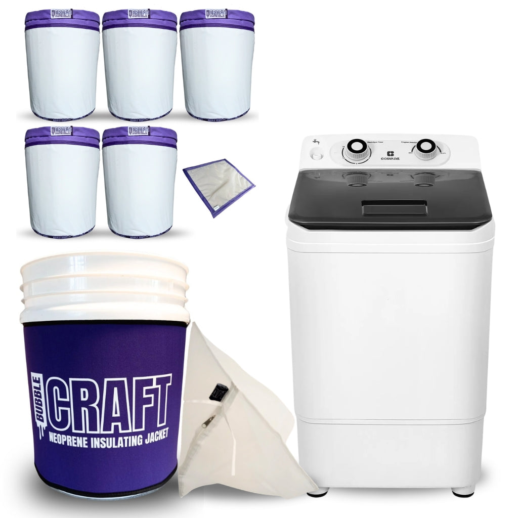 Bubble Craft PRO XL Full Mesh Bubble Bag Washing Machine Kit