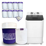 Bubble Craft PRO XL Full Mesh Bubble Bag Washing Machine Kit