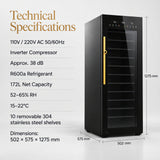Flavorwise CH-172A Smart Drying & Curing Cabinet 172L (PREORDER)