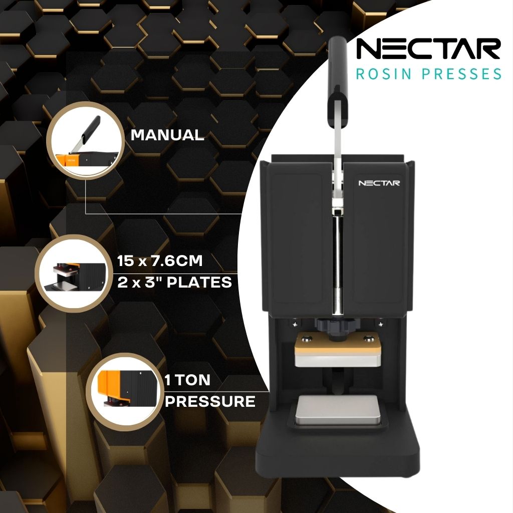 Nectar Pollen Pincher 1T Manual Rosin Press 2.0