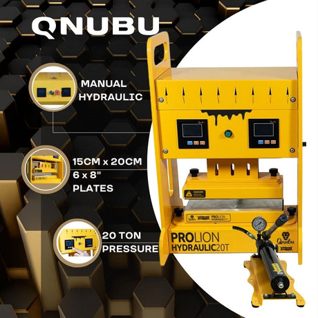 Qnubu PRO Lion 20T Hydraulic Rosin Press