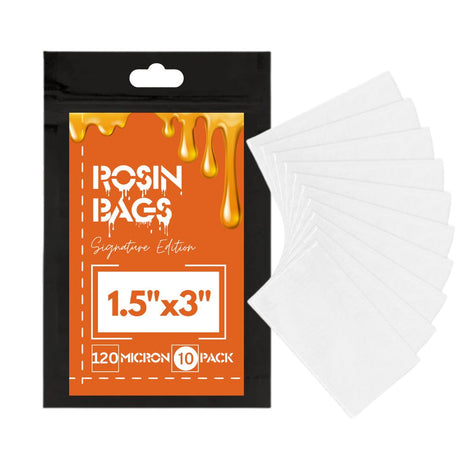 Signature Edition 1.5" x 3" Rosin Press Filter Bags