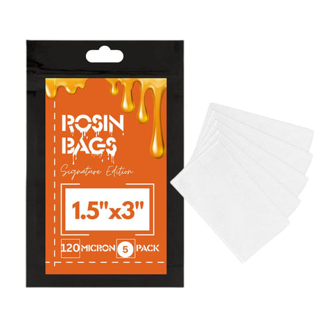 Signature Edition 1.5" x 3" Rosin Press Filter Bags