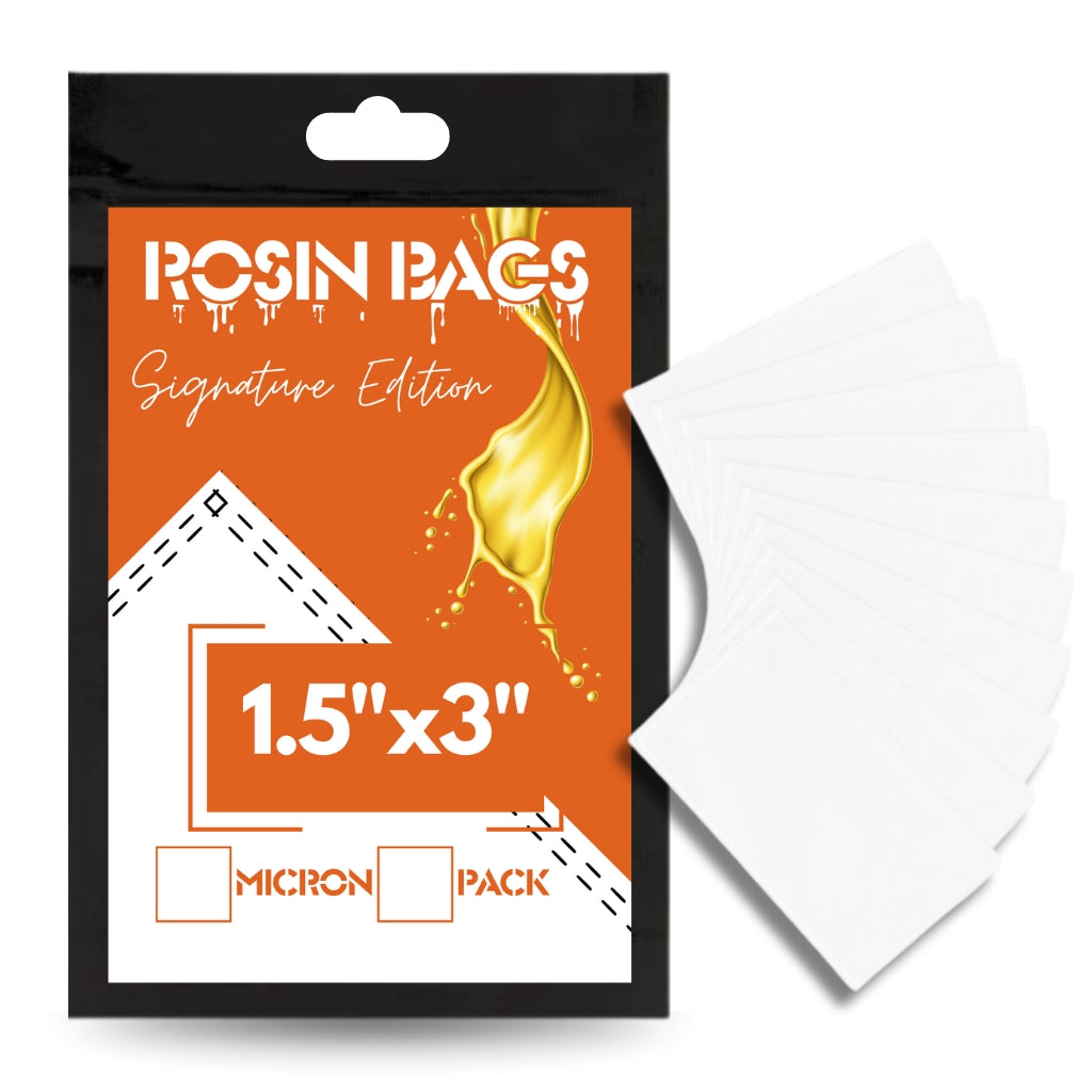 Signature Edition 1.5" x 3" Rosin Press Filter Bags