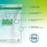 Heavy Duty Smelly Proof Bags 128G + 250G