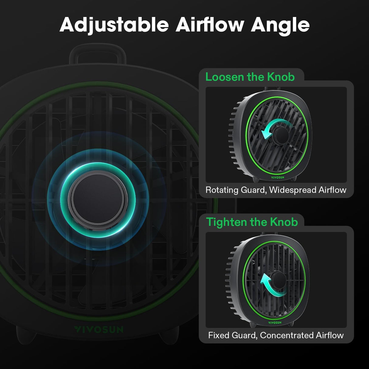 Vivosun AeroWave D4 4” Grow Tent Clip Fan