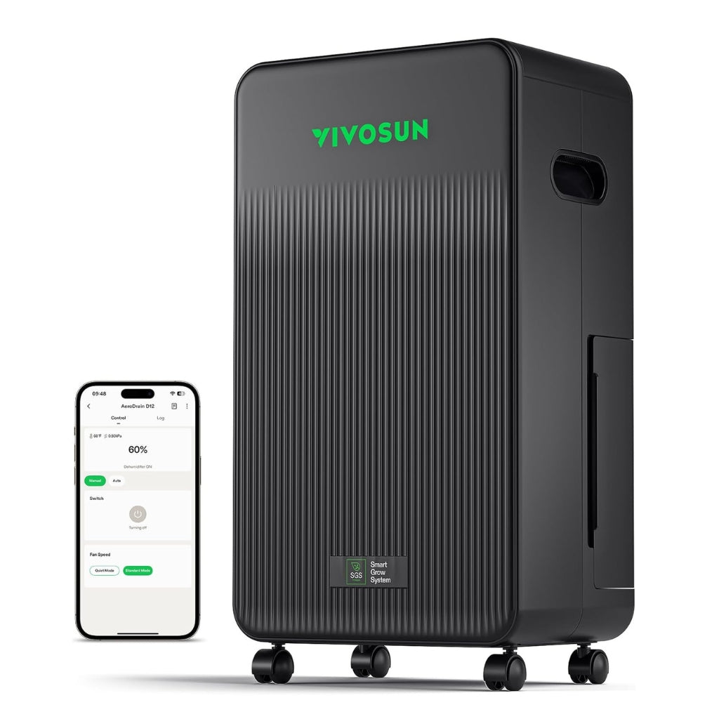 Vivosun AeroDrain D12 Intelligent Dehumidifier